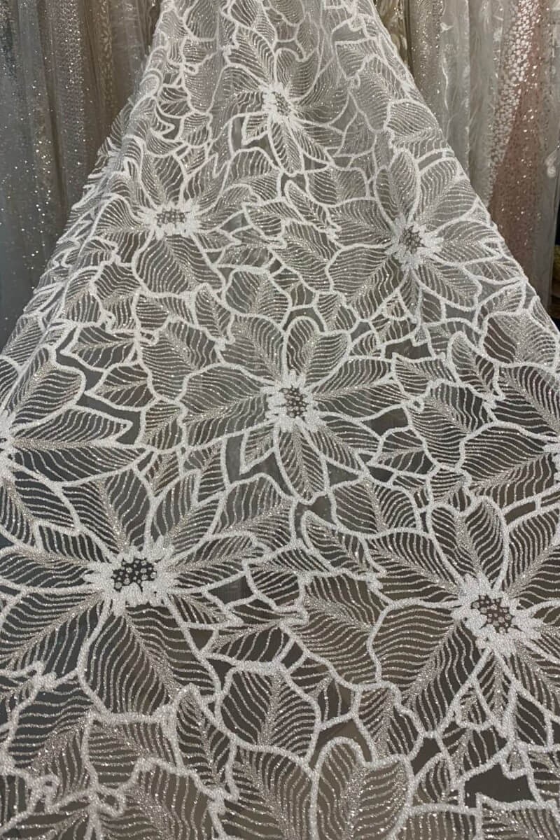 glitter tulle with granules Paulina general view