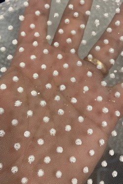 glitter tulle Radoslava close-up