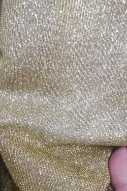 lurex tricot color gold