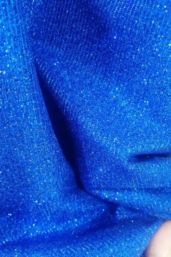 lurex tricot color Electric Blue