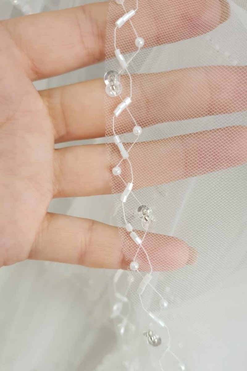 wedding veil lb006