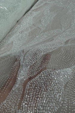 сетка с глиттером Афеландра крупный план